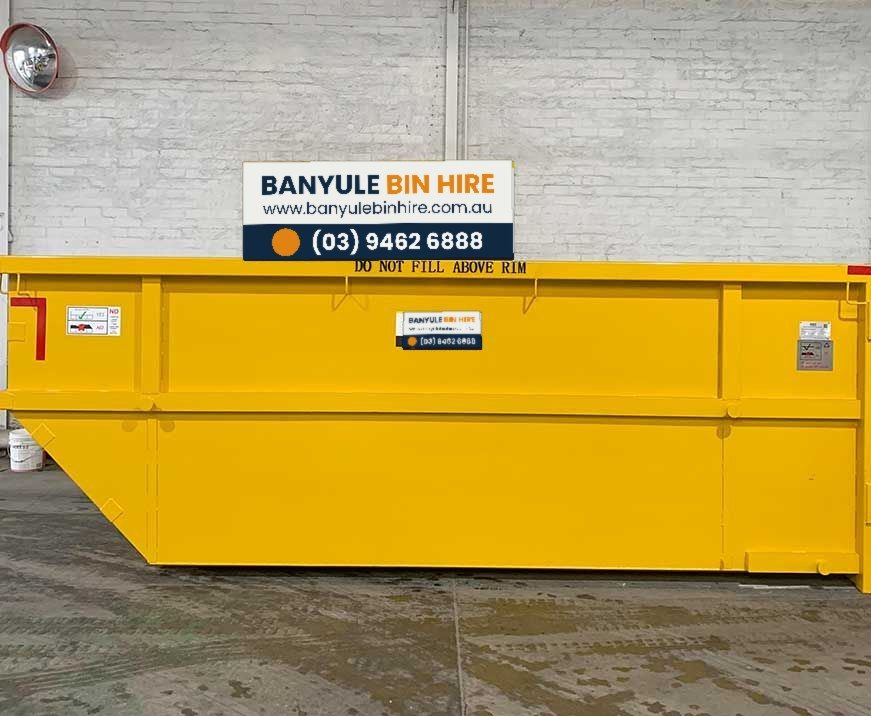 12m3 skip bin from Banyule Bin Hire